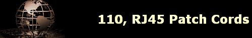 110, RJ45 Patch Cords
