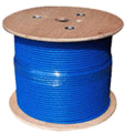 UTP CAT5E and CAT-6 Solid and Stranded Bulk Cable available in 6 Colors