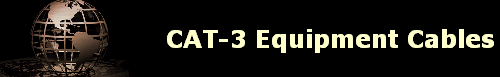 CAT-3 Equipment Cables