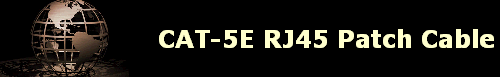CAT-5E RJ45 Patch Cable