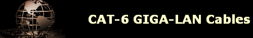 CAT-6 GIGA-LAN Cables