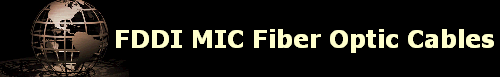 FDDI MIC Fiber Optic Cables