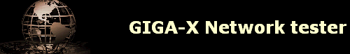 GIGA-X Network tester