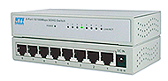 10Base-T, 100Base-TX, 5, 8,16 and 24 Port 10/100 Switches - KS-SOHO-8-102