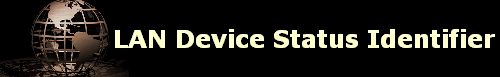 LAN Device Status Identifier