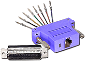 RJ45 Modular Adapters - Colored/Shielded