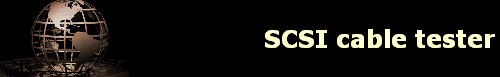 SCSI cable tester