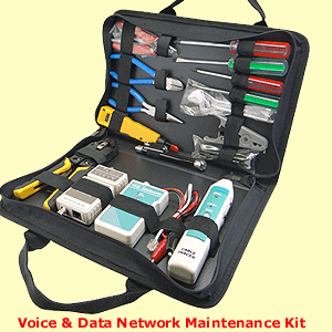 Voice and Data Network Maintenance Kit 