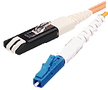 VF45 to LC Duplex Cable