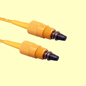 US MADE    3 m   BICONIC  to   ST     single mode  fiber optic  cable 