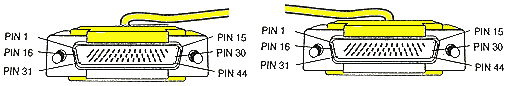 V.35 Crossover 44-Pin to 44-Pin Cable