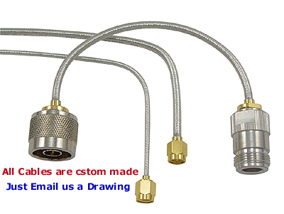 flexible Microwave coax