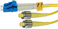 LC to FC Singlemode 9/125 DUPLEX Fiber Optic Cable  