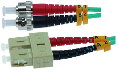 OM4 LC to STCables