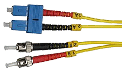 SC to ST SINGLEMODE Fiber Cables