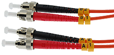 ST to STMULTIMODE Fiber Optic 62/125  Cable