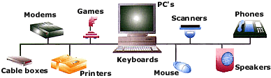 A typical USB architecture